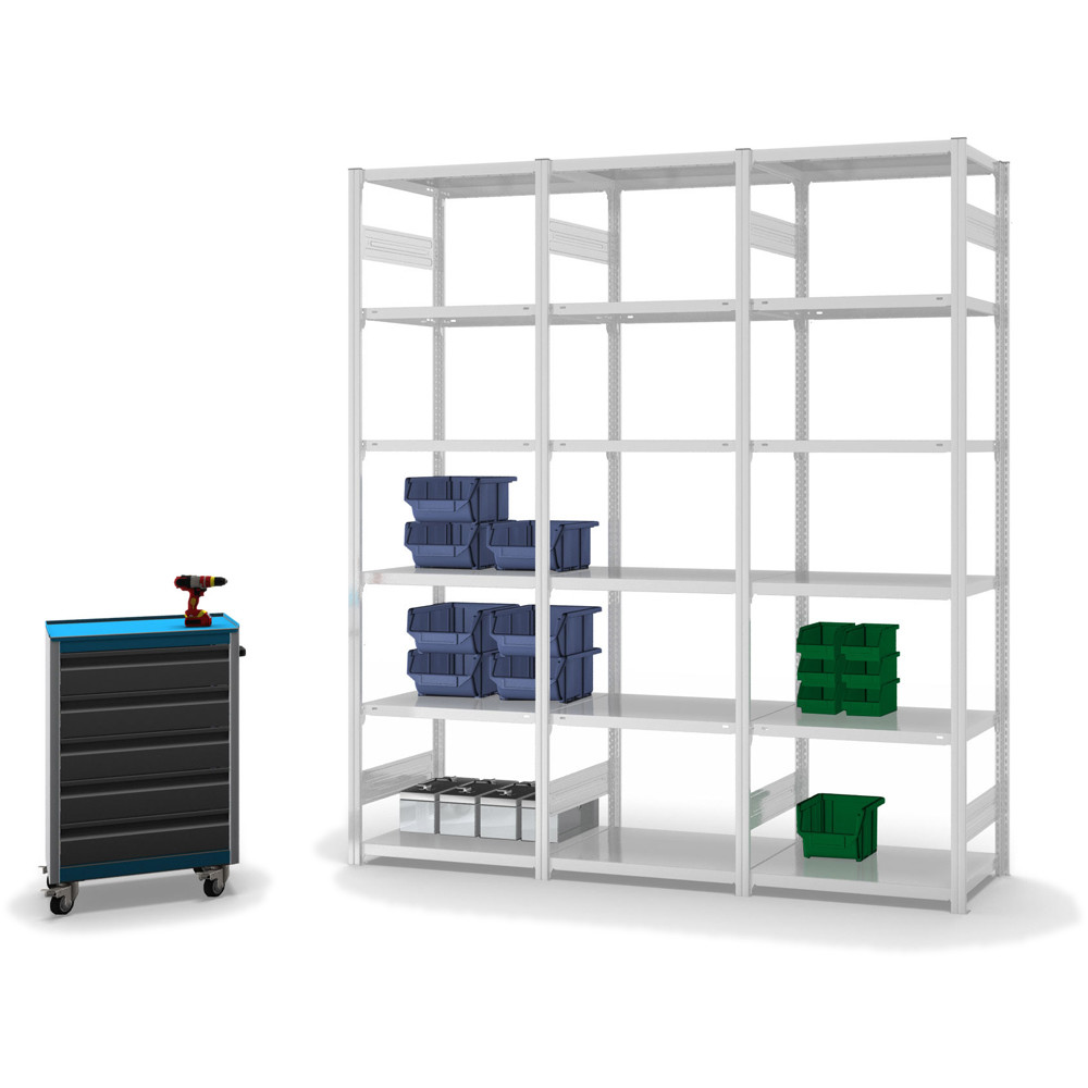 Fachbodenregal Stecksystem Grundfeld Fachbodenregal Stecksystem Grundfeld