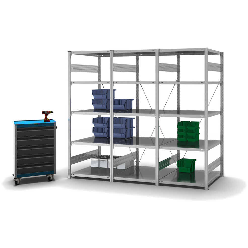 Fachbodenregal Stecksystem Grundfeld Fachbodenregal Stecksystem Grundfeld