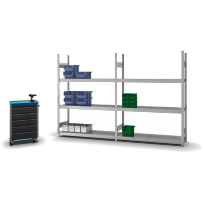 Produktbild: Grossfachregal Grundregal Produktbild: Grossfachregal Grundregal