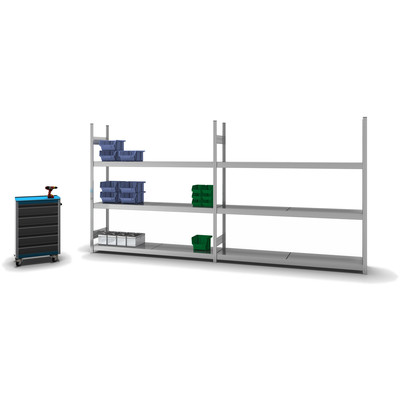 Produktbild: Grossfachregal Grundregal Produktbild: Grossfachregal Grundregal