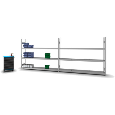 Produktbild: Grossfachregal Grundregal Produktbild: Grossfachregal Grundregal