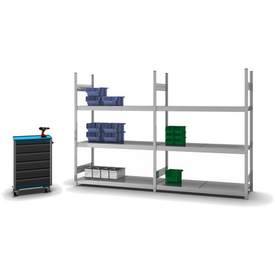 Produktbild: Grossfachregal Grundregal Produktbild: Grossfachregal Grundregal