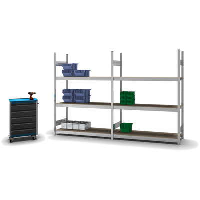 Produktbild: Grossfachregal Grundregal Produktbild: Grossfachregal Grundregal