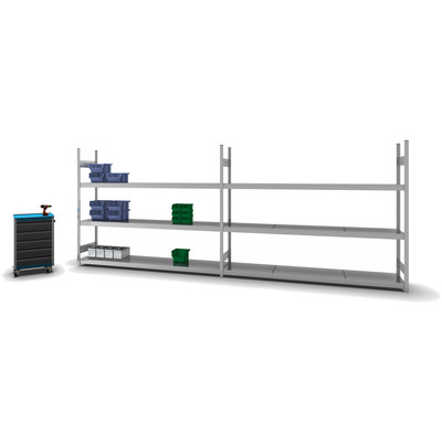 Produktbild: Grossfachregal Grundregal Produktbild: Grossfachregal Grundregal