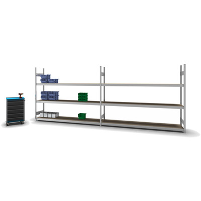 Produktbild: Grossfachregal Grundregal Produktbild: Grossfachregal Grundregal