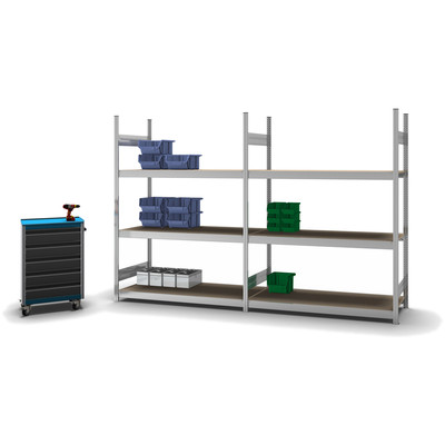 Produktbild: Grossfachregal Grundregal Produktbild: Grossfachregal Grundregal