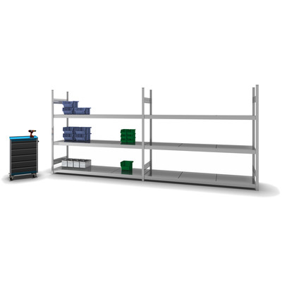 Produktbild: Grossfachregal Grundregal Produktbild: Grossfachregal Grundregal