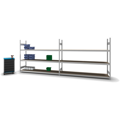 Produktbild: Grossfachregal Grundregal Produktbild: Grossfachregal Grundregal