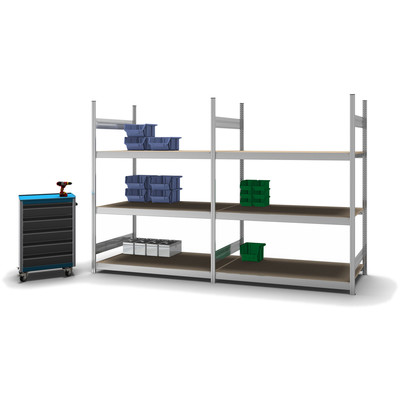 Produktbild: Grossfachregal Grundregal Produktbild: Grossfachregal Grundregal