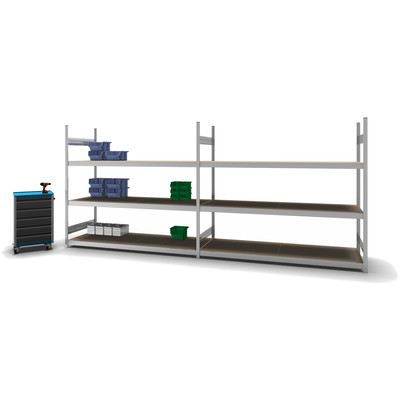 Produktbild: Grossfachregal Grundregal Produktbild: Grossfachregal Grundregal