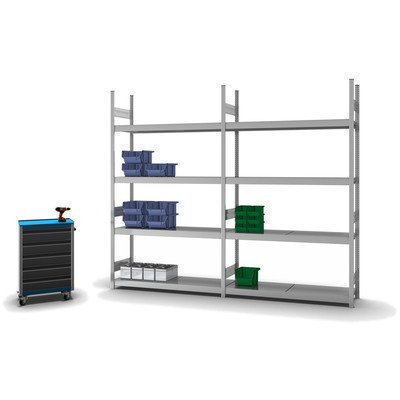 Produktbild: Grossfachregal Grundregal Produktbild: Grossfachregal Grundregal