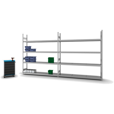 Produktbild: Grossfachregal Grundregal Produktbild: Grossfachregal Grundregal