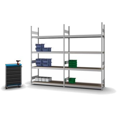 Produktbild: Grossfachregal Grundregal Produktbild: Grossfachregal Grundregal