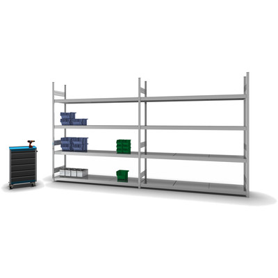 Produktbild: Grossfachregal Grundregal Produktbild: Grossfachregal Grundregal