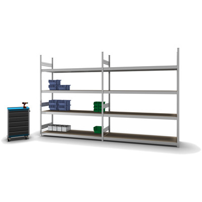 Produktbild: Grossfachregal Grundregal Produktbild: Grossfachregal Grundregal