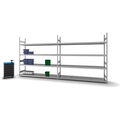 Produktbild: Grossfachregal Grundregal Produktbild: Grossfachregal Grundregal