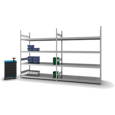 Produktbild: Grossfachregal Grundregal Produktbild: Grossfachregal Grundregal