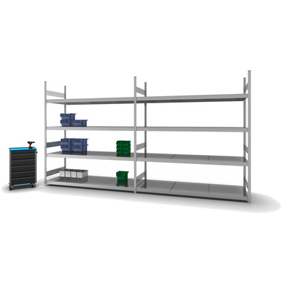 Produktbild: Grossfachregal Grundregal Produktbild: Grossfachregal Grundregal