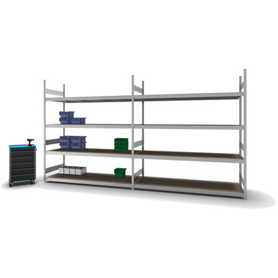 Produktbild: Grossfachregal Grundregal Produktbild: Grossfachregal Grundregal