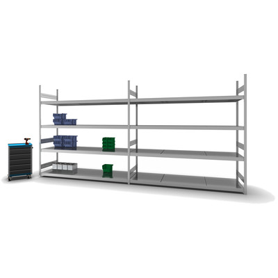 Produktbild: Grossfachregal Grundregal Produktbild: Grossfachregal Grundregal