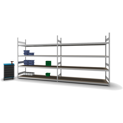 Produktbild: Grossfachregal Grundregal Produktbild: Grossfachregal Grundregal