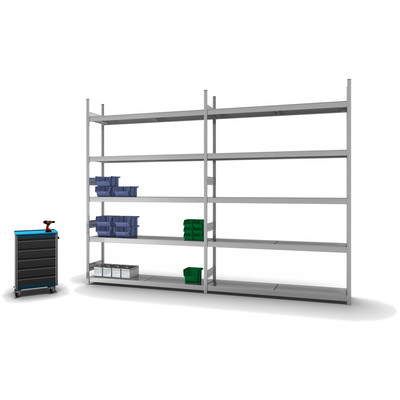 Produktbild: Grossfachregal Grundregal Produktbild: Grossfachregal Grundregal