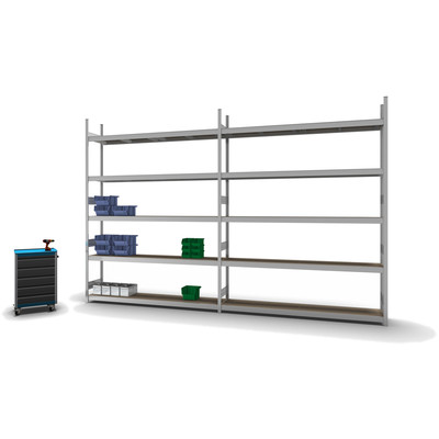 Produktbild: Grossfachregal Grundregal Produktbild: Grossfachregal Grundregal