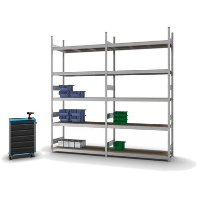 Produktbild: Grossfachregal Grundregal Produktbild: Grossfachregal Grundregal