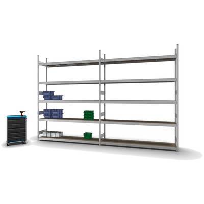 Produktbild: Grossfachregal Grundregal Produktbild: Grossfachregal Grundregal