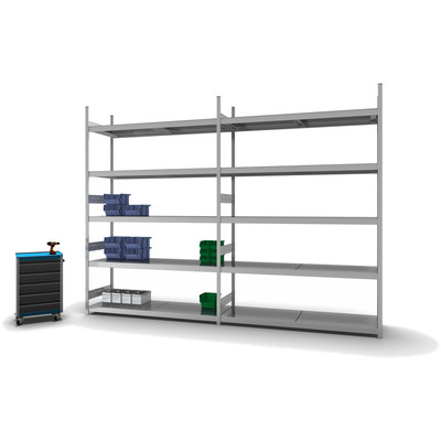 Produktbild: Grossfachregal Grundregal Produktbild: Grossfachregal Grundregal