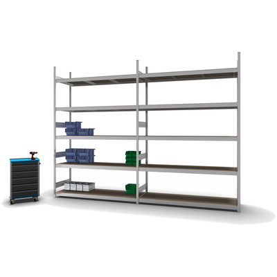 Produktbild: Grossfachregal Grundregal Produktbild: Grossfachregal Grundregal