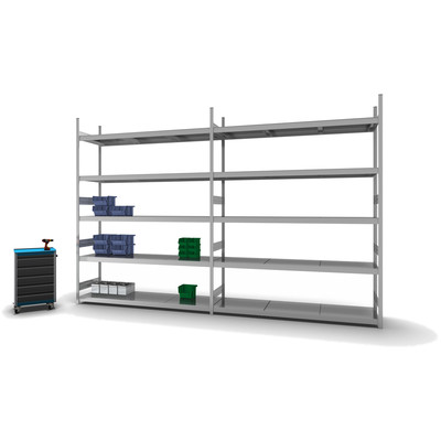 Produktbild: Grossfachregal Grundregal Produktbild: Grossfachregal Grundregal