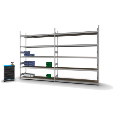 Produktbild: Grossfachregal Grundregal Produktbild: Grossfachregal Grundregal