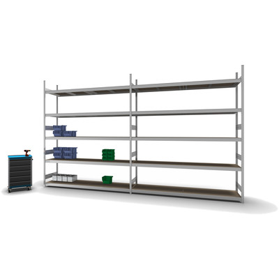 Produktbild: Grossfachregal Grundregal Produktbild: Grossfachregal Grundregal