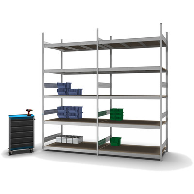 Produktbild: Grossfachregal Grundregal Produktbild: Grossfachregal Grundregal