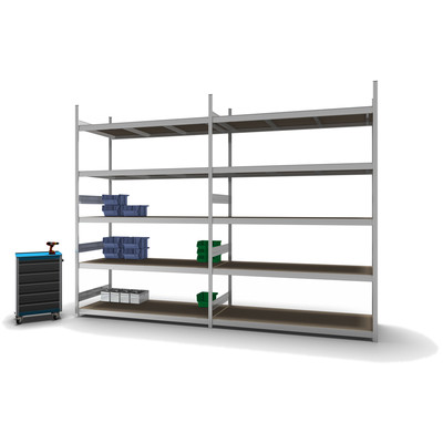 Produktbild: Grossfachregal Grundregal Produktbild: Grossfachregal Grundregal