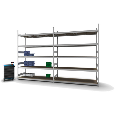 Produktbild: Grossfachregal Grundregal Produktbild: Grossfachregal Grundregal