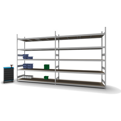 Produktbild: Grossfachregal Grundregal Produktbild: Grossfachregal Grundregal