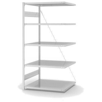 Produktbild: Fachbodenregal Anbauregal Produktbild: Fachbodenregal Anbauregal