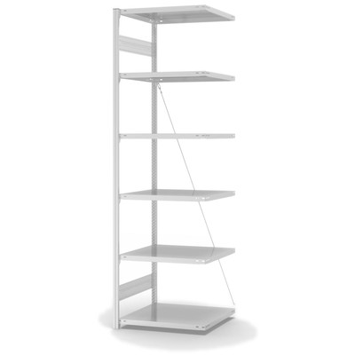 Produktbild: Fachbodenregal Stecksystem Anbaufeld Produktbild: Fachbodenregal Stecksystem Anbaufeld