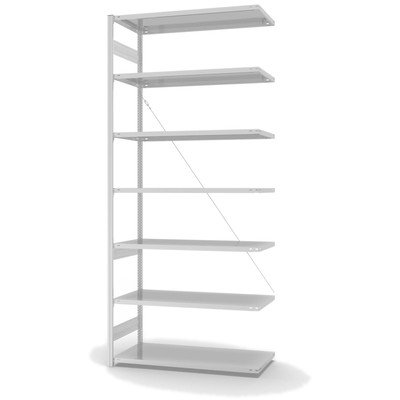 Produktbild: Fachbodenregal Anbauregal Produktbild: Fachbodenregal Anbauregal