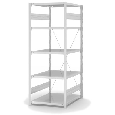 Produktbild: Fachbodenregal Stecksystem Grundfeld Produktbild: Fachbodenregal Stecksystem Grundfeld