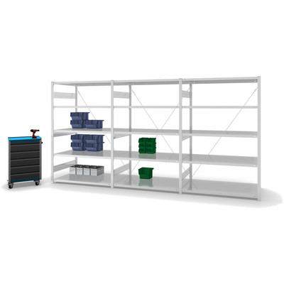 Produktbild: Fachbodenregal Grundregal Produktbild: Fachbodenregal Grundregal