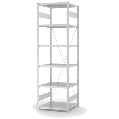 Produktbild: Fachbodenregal Stecksystem Grundfeld Produktbild: Fachbodenregal Stecksystem Grundfeld