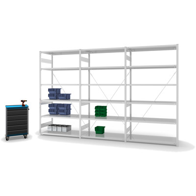 Produktbild: Fachbodenregal Grundregal Produktbild: Fachbodenregal Grundregal