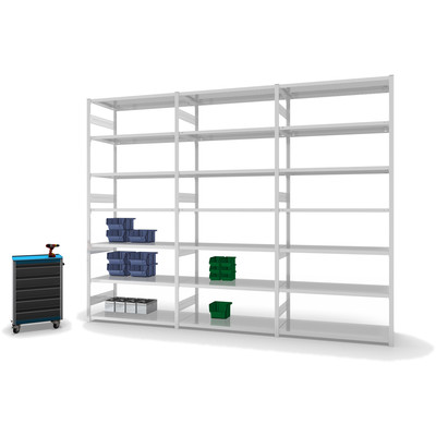 Produktbild: Fachbodenregal Grundregal Produktbild: Fachbodenregal Grundregal