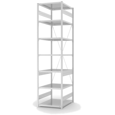 Produktbild: Fachbodenregal Stecksystem Grundfeld Produktbild: Fachbodenregal Stecksystem Grundfeld