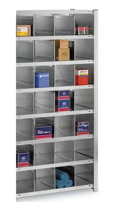 Produktbild: Produktbild Fächerregal Anbauregal H 2000 x B 1000 x T 400 mm