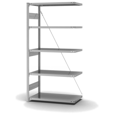 Produktbild: Fachbodenregal Anbauregal Produktbild: Fachbodenregal Anbauregal