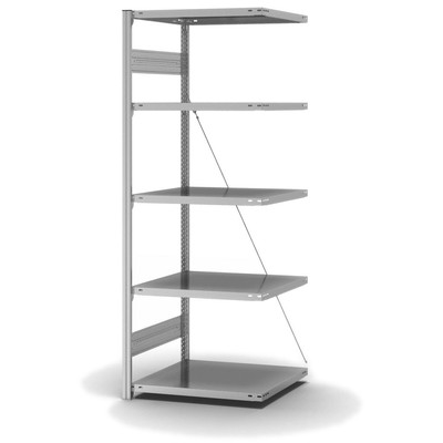 Produktbild: Fachbodenregal Stecksystem Anbaufeld Produktbild: Fachbodenregal Stecksystem Anbaufeld